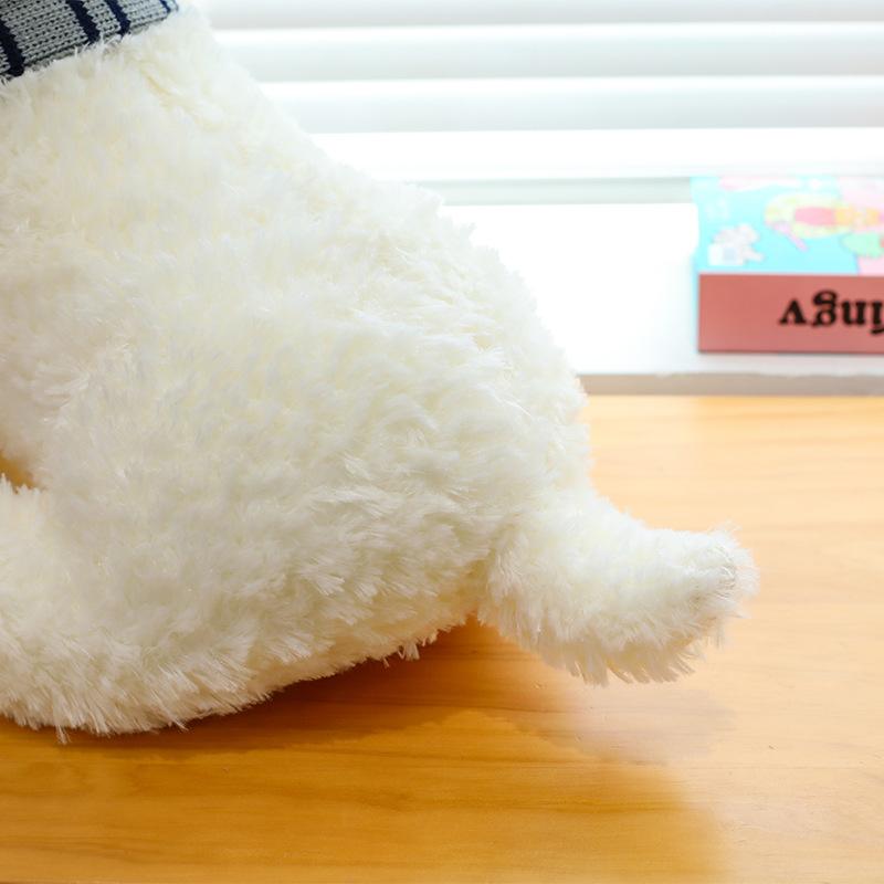 New Scarf West Highland Puppy Doll Plush Toy Children's Dog Doll Ragdoll Girls Gift