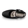 Akaishi Arch Fitter Official 115 Sling Mesh Office Sandals for Standing and Going Out [AKAISHI] (L 24.0cm-24.5cm Black) Work, Commuting,