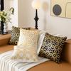 Golden Geometric Gold Hot Pillow Case Black and White Gold Home Pillow Cushion Cover