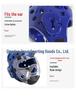 Universal Taekwondo Helmet NBR Foam One-Piece Competition Training Head Guard In Red/Blue