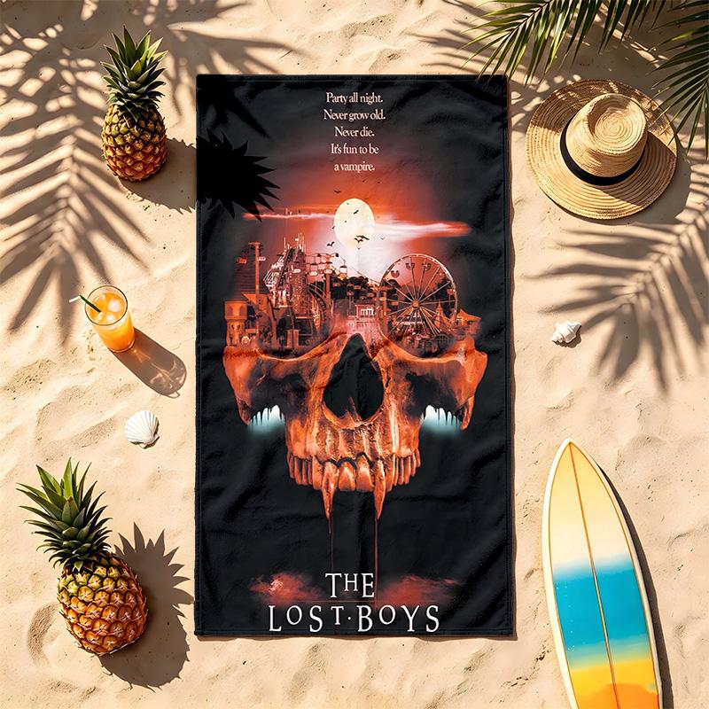 The Lost Boys (1) Theme Beach Towel Sand Resistant Soft And Comfortable Suitable For The Pool Camping Yoga And Diving A Travel