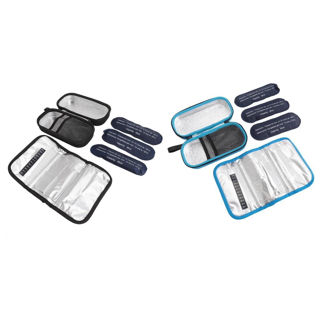 Insulin Cooler Bag Multipurpose Portable Lightweight Diabetic Insulated Bag for Insulin Pen Medicati