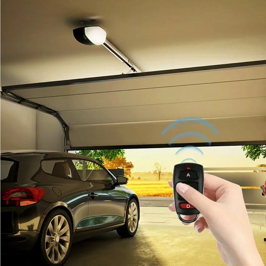 433MHz Κόκκινο Δ Τέσσερα Κουμπιά RF Ασύρματος Πομπός Κωδικός Εκμάθησης Τηλεχειριστήριο 433mhz Τηλεχειριστήριο Αντιγραφή Κωδικού Διπλασιαστής Πόρτας Γκαράζ Πύλης