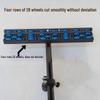 Four-Row Wheel Tile Cutter: Reinforced Stone, Rock Slab Cutting Tool