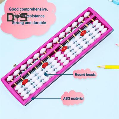 Multifunctional Calculator Abacus Easy To Carry Durable Education Colorful Toy