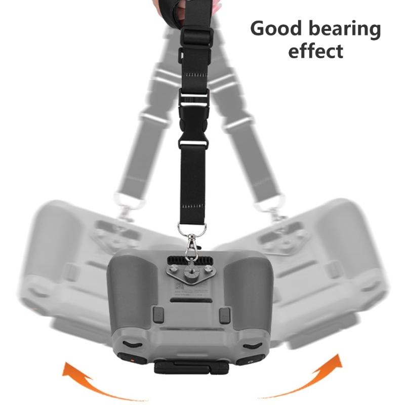 Multifunctional UAV Remote Strap Lanyard with Adjustable Length and Aluminum Base for Air 3 Quadcopter Aircraft