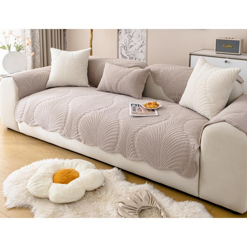 Sofa Cushions Are Suitable for All Seasons, No Pilling, Non-slip Sofa Cover, All-inclusive Chenille Cushion Cover New