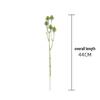 5-Head Green Thorn Ball Artificial Plant for Wedding Decorations - INS Style