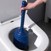Desentupidor de vaso sanitário de alta pressão, forte ventosa, multicamadas, cabo longo, manual, draga de banheiro, removedor de entupimento, artigos para casa