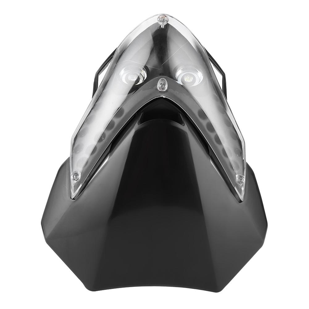 DC12V Dirtbike Motorsykkel LED Hovedlykt Sport Custom Kåpelykt Universell