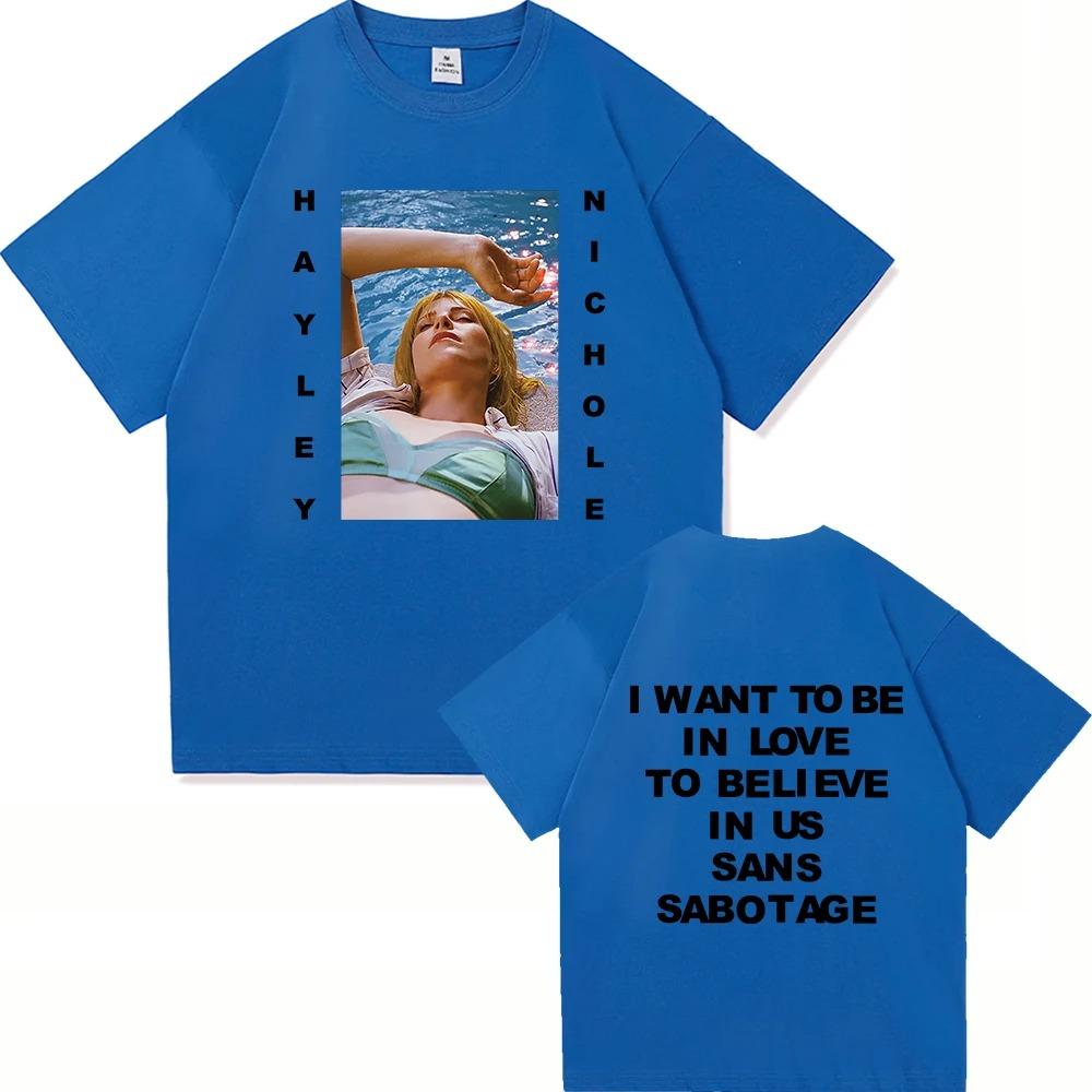 Hayley Williams Ego Death At A Bachelorette Party TShirt 2025 New Men_women Clothing Harajuku Short Sleeves Plus Size Loose soft