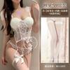 Sexy lace lace-up mesh erotic underwear pure desire wind small breasts gather shapewear hot temptation