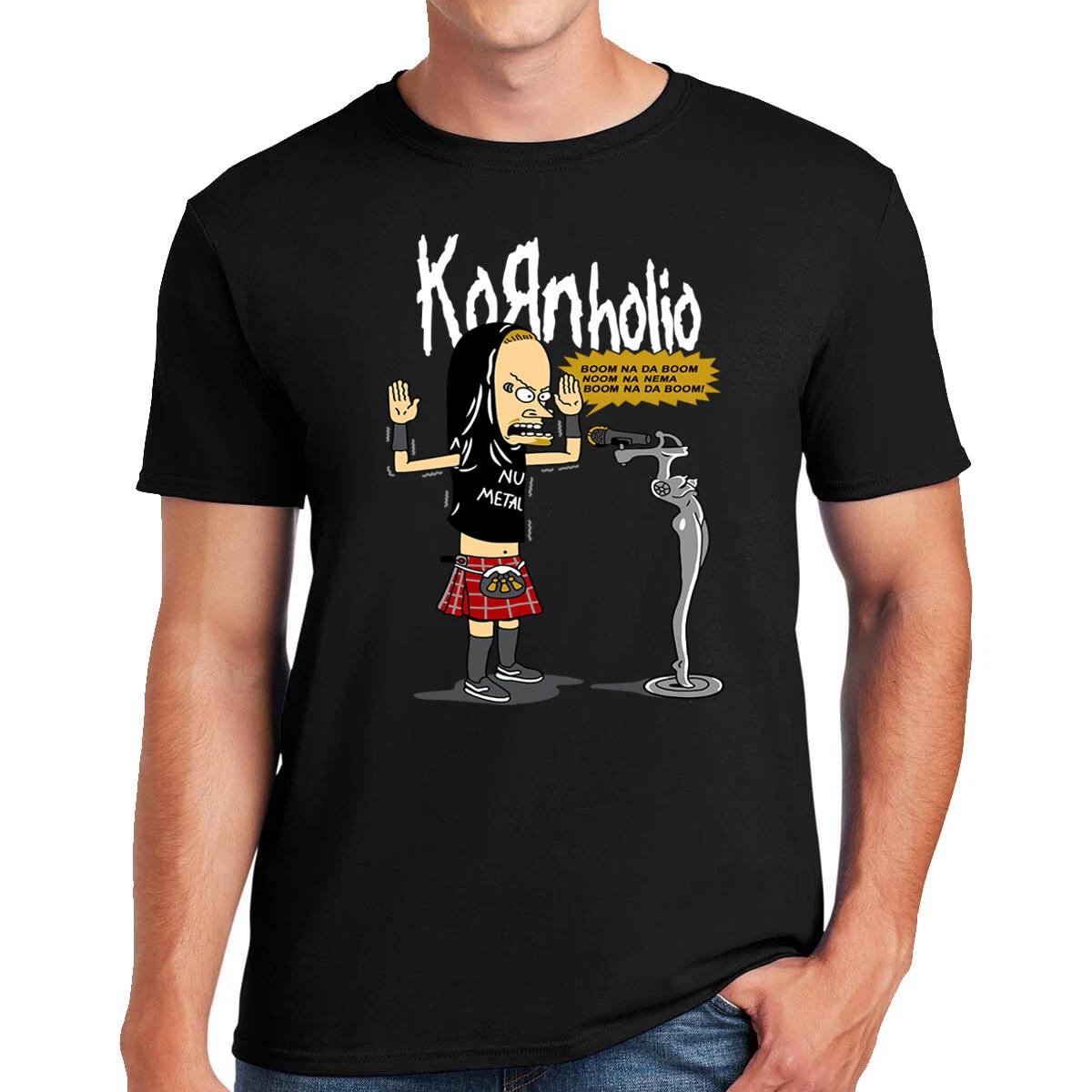 Новая смешная футболка Kornholio для мужчин и женщин, вечеринка, шутка, подарок, новинка, топ XXL