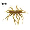 Leurre Artificiel de Pêche 1/3/5 Pièces 9.5cm/9g Flottant Souple avec Multi-Tentacules, Appât Bionique Réaliste Topwater à Multi-Tentacules, Swimbait pour Eau Douce