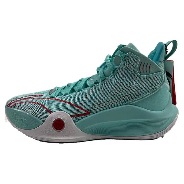 

new LiNing CJ 1 Cushioning Wear Resistant High Top Basketball Shoes Men s Blue PE Edition 47.5