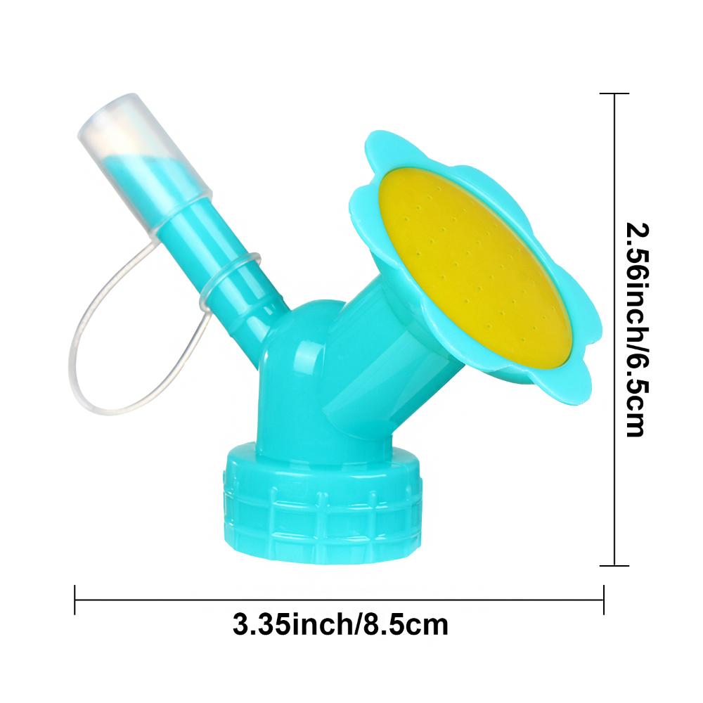 Garden Succulent Indoor Dual Head Plant Bottle Watering Spout Cute Sprinkler Cap Mini Watering Can