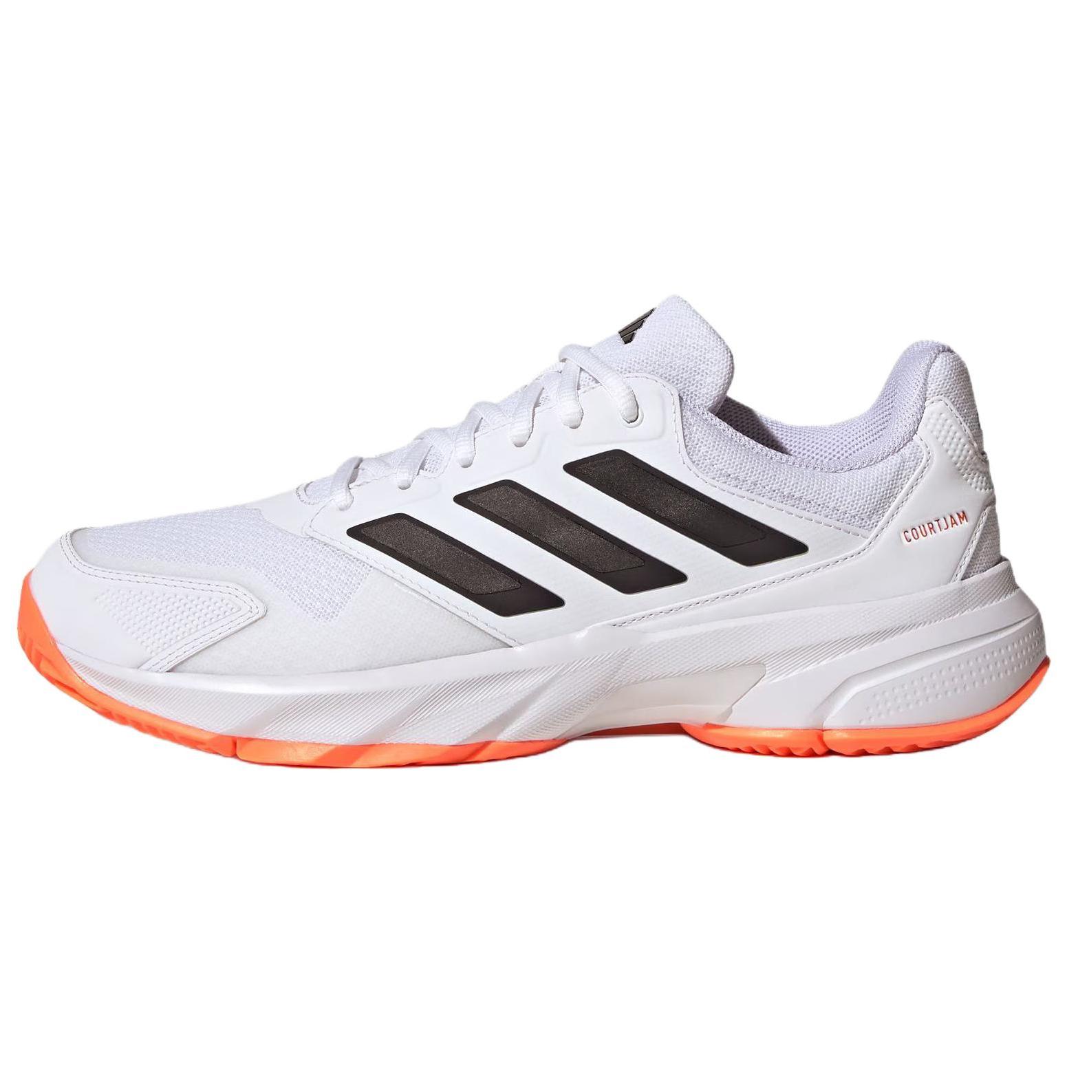 

Adidas CourtJam Control 3 Low top Tennis Shoes Men s White KJ3699 40⅔