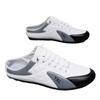 Men's Shoes Summer Korean Version Versatile Low-top Breathable Casual Shoes Half-tray Lazy Shoes One Pedal Doudou Shoes