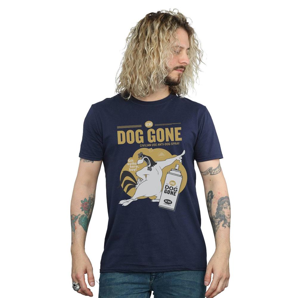Looney Tunes Mens Dog Gone Foghorn Leghorn Cotton T-Shirt