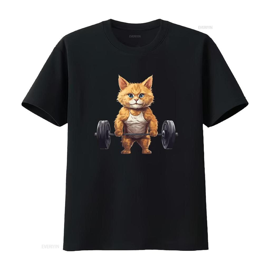 Funny Welding Cat T Shirt Weightlifting Humor  vintage Washed graphic Stylish Comfortable fashion streetwear Casual Slightly
