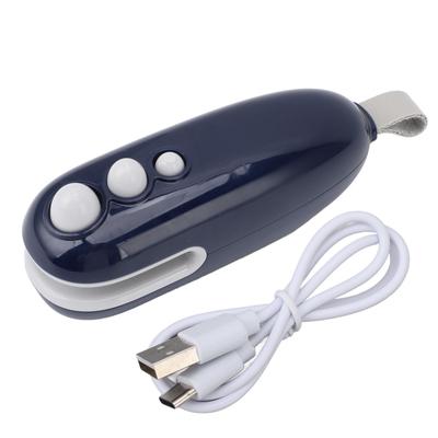 Mini Bag Sealer with Cutter Rechargeable Heating Seal 400mAh Battery Portable Resealer Machine For