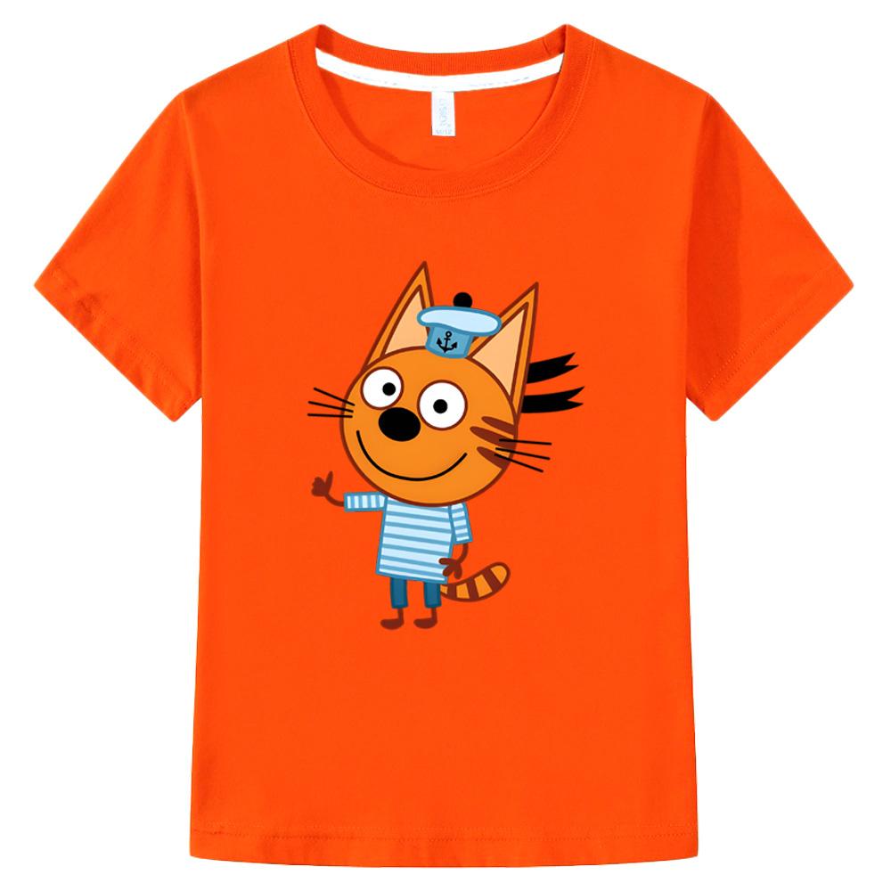Kid-e-cats Kawaii Magliette Estive per Ragazzi Top Maglietta Cartone Animato Strega Mago Maglietta Divertente Ragazze Manica Corta 100% Cotone Magliette Anime Ragazzi Estate Top