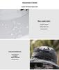 Men's Summer Outdoor Cooling Fan Hat - High Wind Power Sun Protection for Hiking, Fishing, and Mountaineering. Lightweight Fisherman Style.