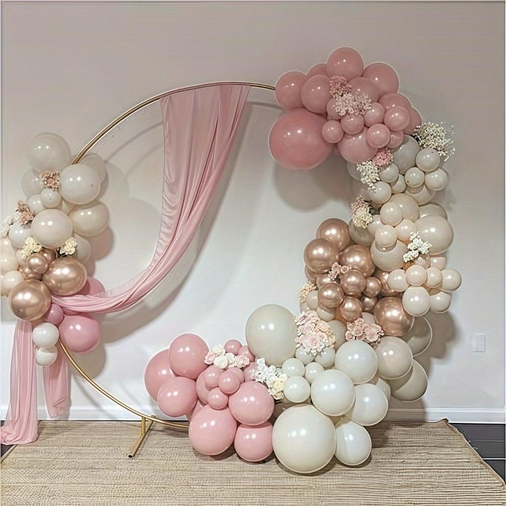 60Pcs 10 Inch Latex Balloons Lightweight Birthday Party Supplies Balloon Set Wedding Decor
