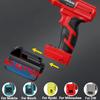 100W Hot Melt Glue Gun With LED Light For Dewalt For Makita/Milwaukee/Bosch/Ryobi 18V Li-ion Battery For Manual Work Repair