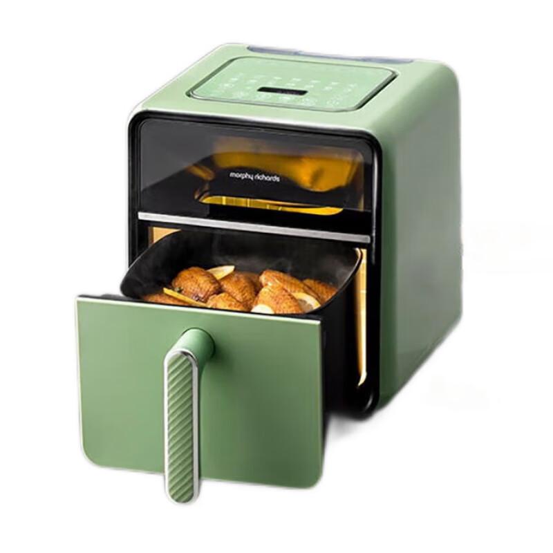 Morphyrichards 4L Visual Air Fryer  Steam Roaster CN plug (adapter included)
