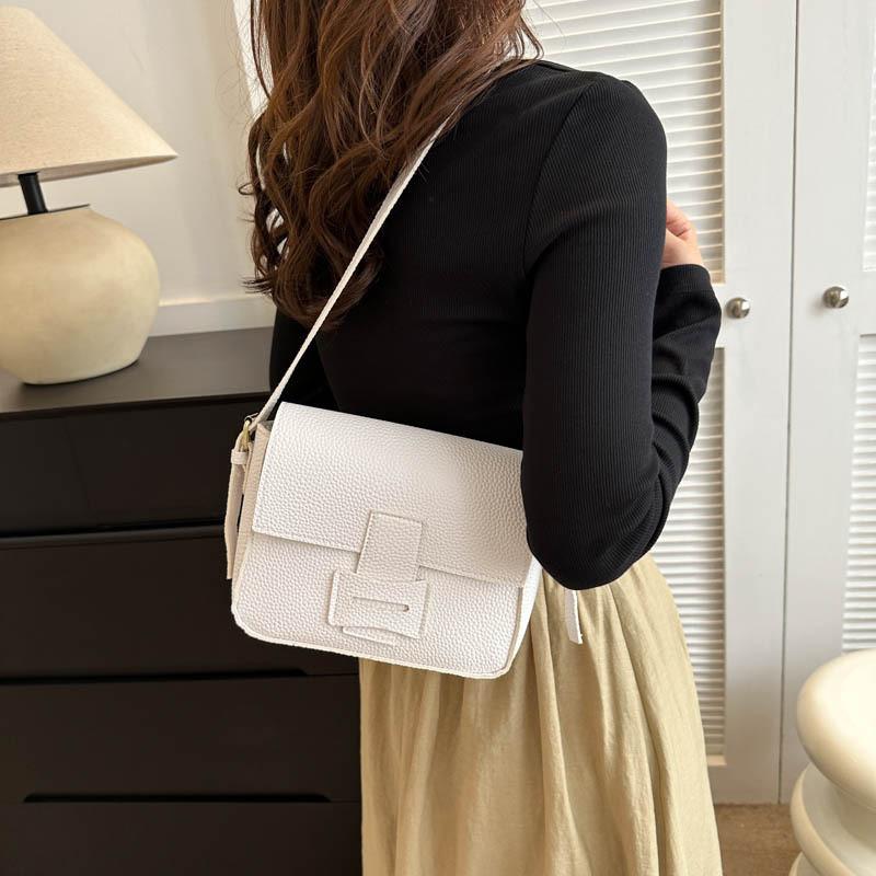 Trendy Small Square Bag Chic Pu Leather Handbag Perfect For Autumn Fashion