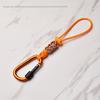 1pc Multifunctional Outdoor Camping Accessory, Durable Braided Rope Keychain with Anti-Loss Strap and Water Bottle Hook Hiking
