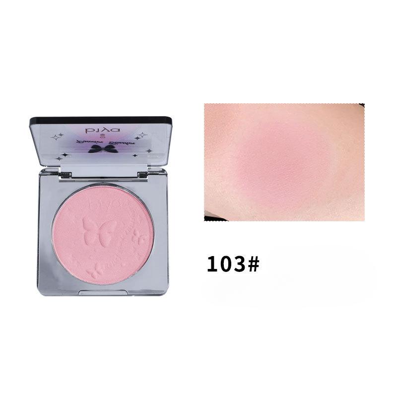 Tipsy Gradient Blush Natural Nude Makeup Delicate and Natural Brightening Matte Relief Monochrome Blush