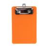 A7 Frosted Color Transparent Mini Clipboard with Clip for Sticky Notes Portable Writing Board Document Holder Small Bill Organizer