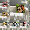 A-Audrey H-Hepburn Fashion Prin Pillow Case Linen Pillow Case Sofa Home Decor Cushion Cover Cushion Cove