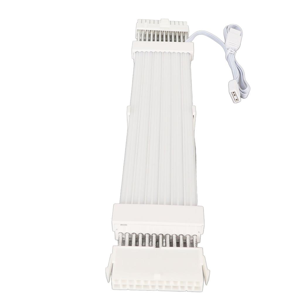 ARGB Extension Sleeved Cable 5V 18AWG Flexible High Current Support Synchronized PSU Cable with Multiple Color Modes