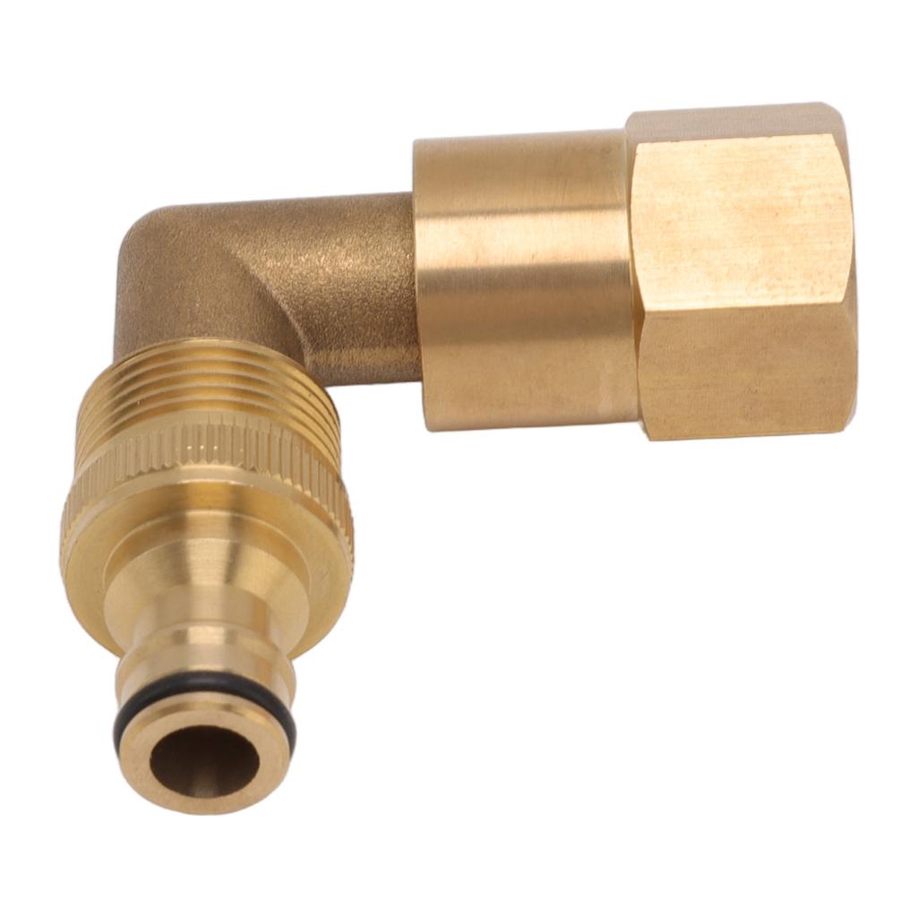 Fiting Cot Furtun Alamă 3/4in Filet Interior Adaptor Cot Țeavă Rotație Universală Etanșare Bună