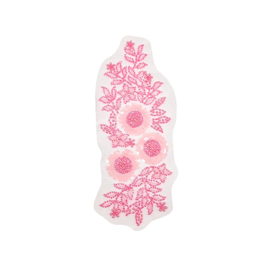 Multi-Color Mesh Bead Sequined Flower Cloth Sticker Decorative Diy Dress Performance Clothes Accessories Accessories