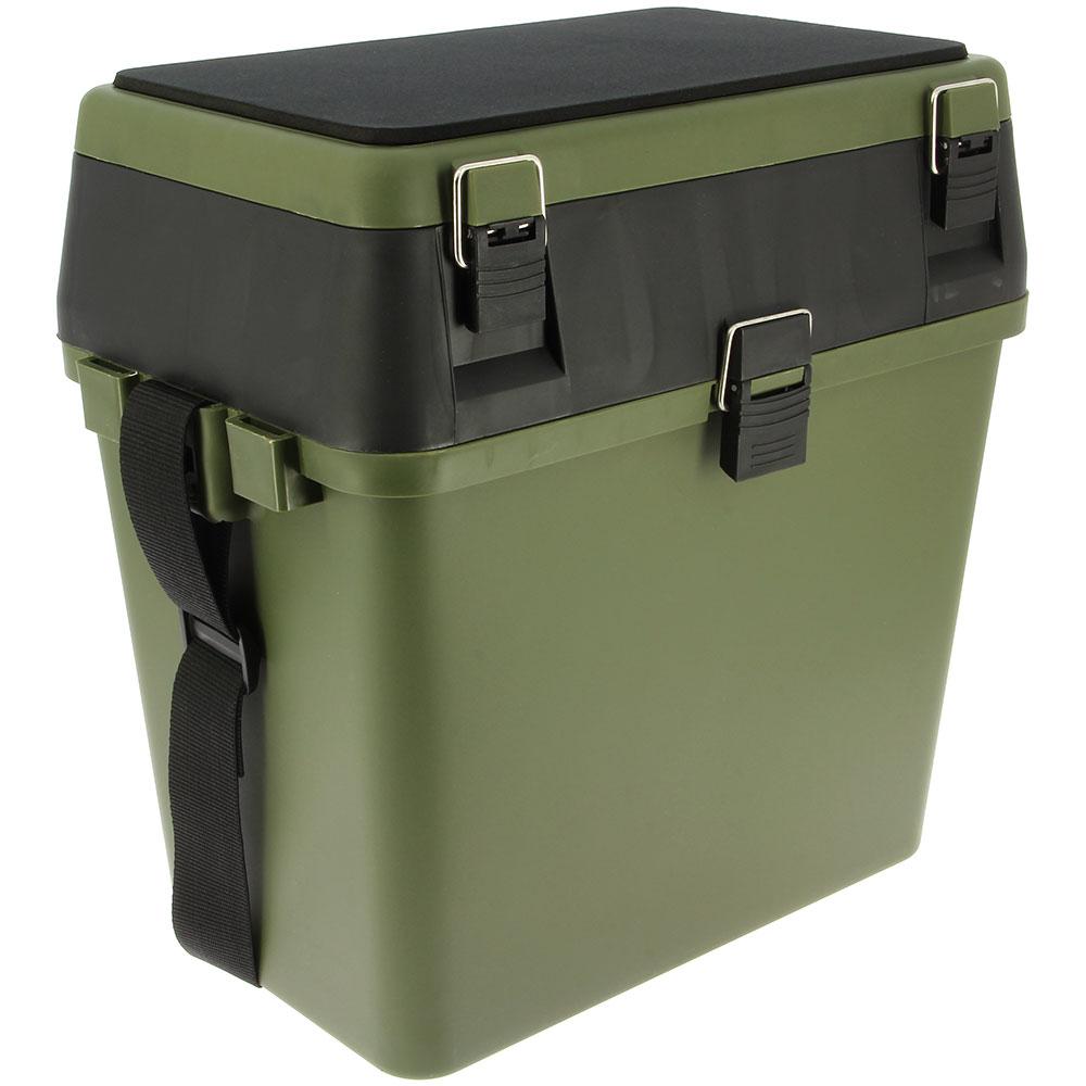 Caja de Asiento de Pesca NGT Session One Size verde/negro