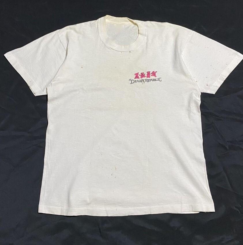 80s Grateful D The Dead Repu,blic T Vintage Reprint Size S-4XL Unisex T-Shirt L