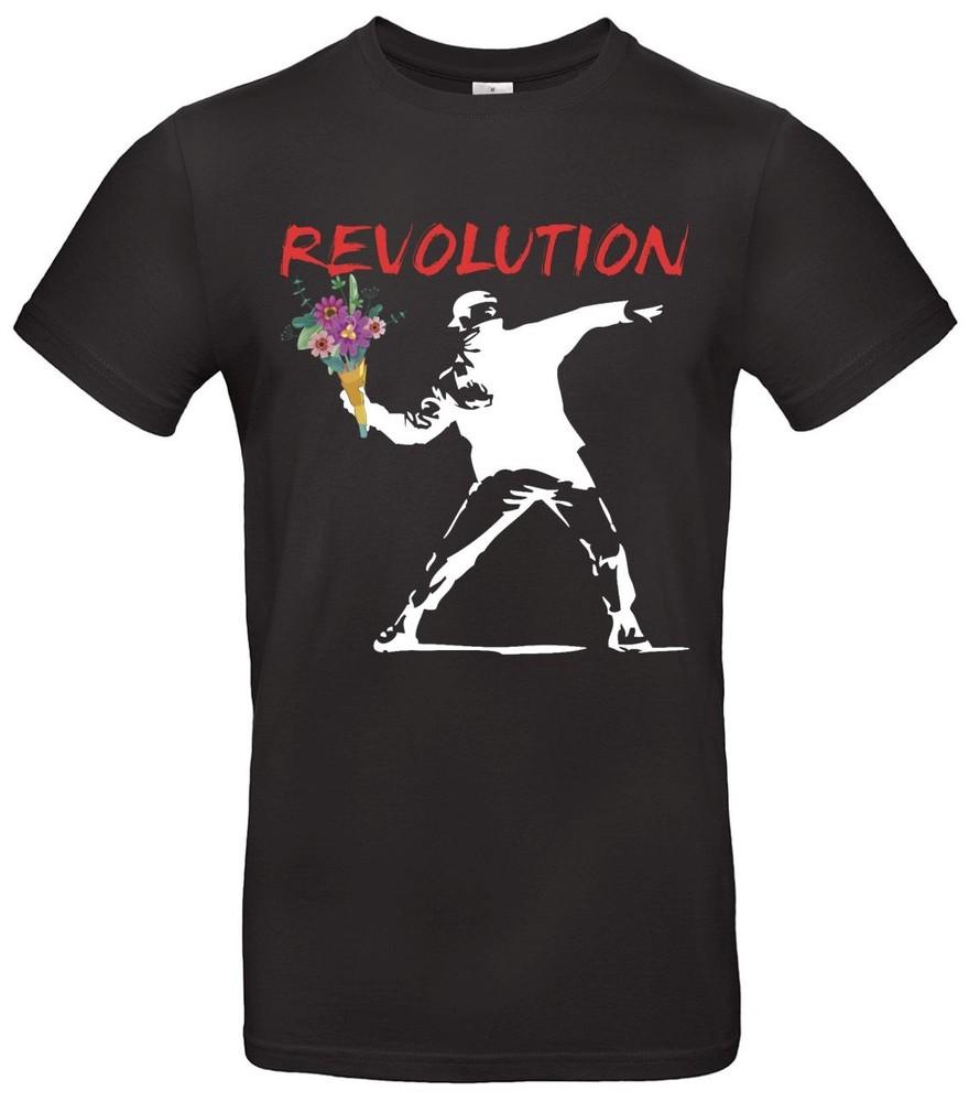 Banksy Flower Thrower Shirt Street Art TShirt for Fans amp; Activists Unisex T-Shirt XXXL
