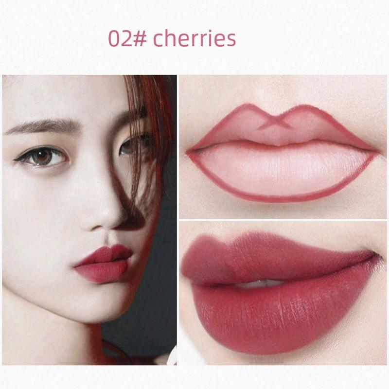 Lip Liner Waterproof and Durable Genuine Goods Non-Fading Hook Line Nude Color Non-Decolorizing No Stain on Cup Matte Lipstick Pen Female Lip Pencil