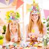 Easter Hair Band Happy Easter Day Hairband For Easter Decoration 6X Women Easter Ears Hair Accessories Headband Set For Girl