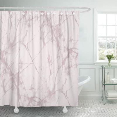 Gray Overlay Of Light Marble In Shades Blue And Grey Shower Curtain 60x72inch 150x180cm At A Low S On Joom E Commerce Platform - Hot Pink And Grey Shower Curtain