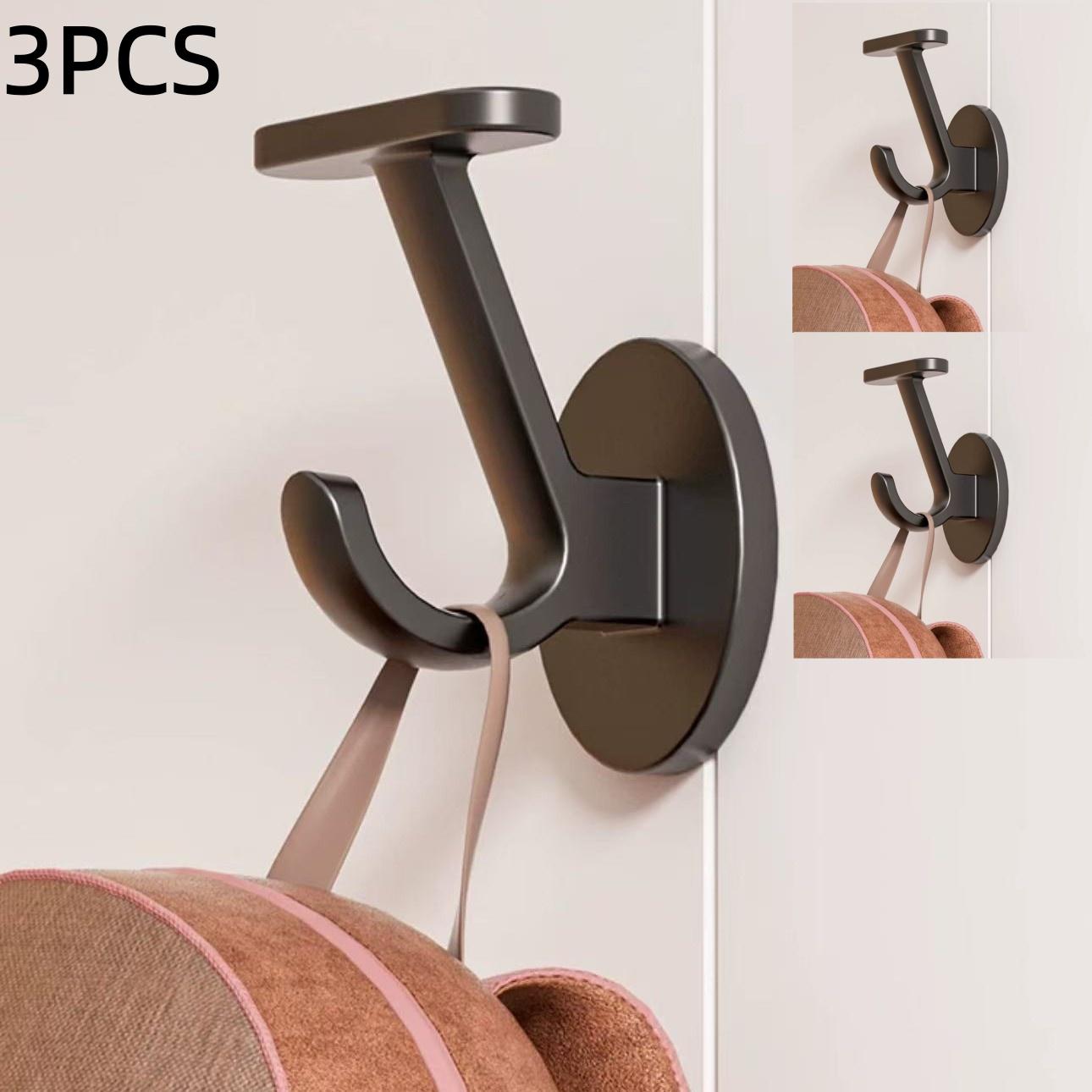 

Wall mounted non perforated wall mounted large coat hook for hanging clothes, suitable for entryways, wardrobes, bathrooms, kitc