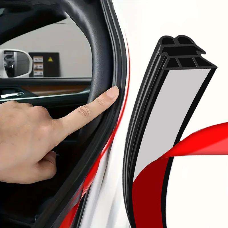 

3-Layer Seal Strip Car Door Seal Strips Sound Insulation Weatherstrip Accessories Auto 16M Rubber Strips
