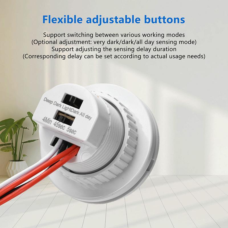 DC3.5-24V Mini Infrared Human Motion Sensor Automatic Sensing Infrared Switch For LED Corridor Ceiling Light Wardrobe Light