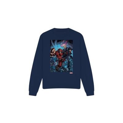 Unisex Adult X-Men Destroy Juggernaut Sweatshirt