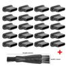 Silicone Type-C Anti-Dust Port Plug & Protector with Cleaning Brush Compatible with iPhone Samsung Xiaomi Huawei Phone Accessory