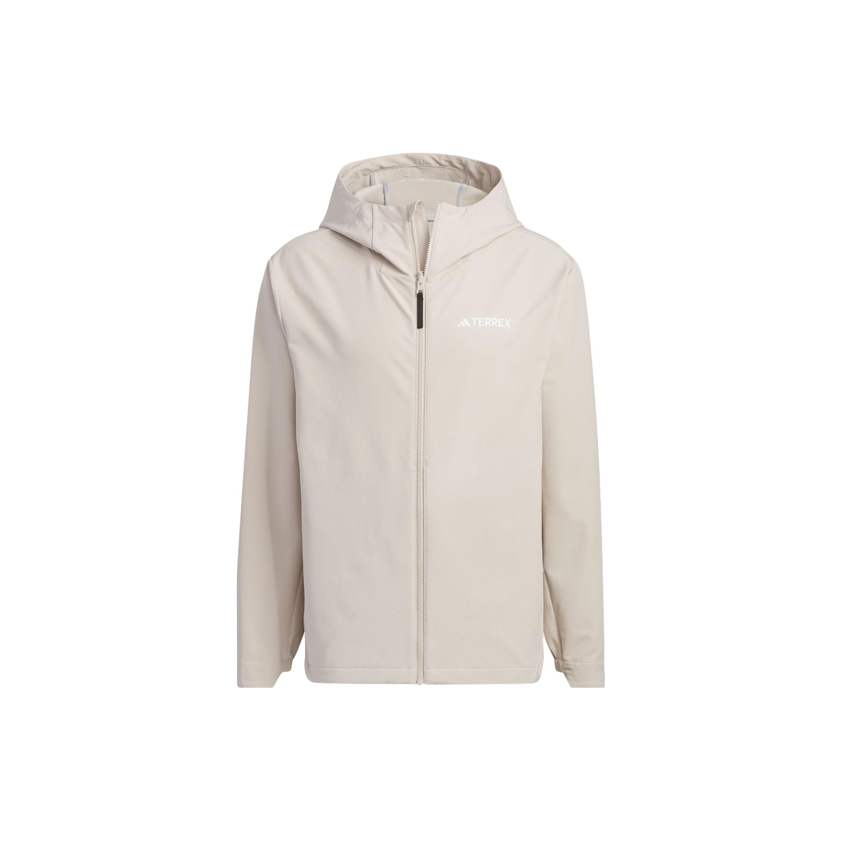 adidas Brushed Soft Shell Jackets  Beige  Men s IL9010 L